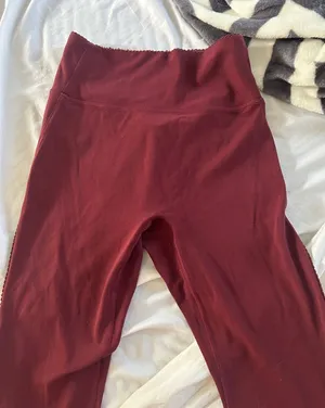 Cutest ❤️lululemon athletica Valentines Collection Women's Maroon Leggings thumbnail 1