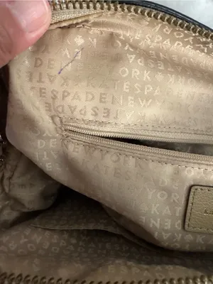 kate spade taupe leather satchel with buckled flap- Allen Street Raquelle thumbnail 10