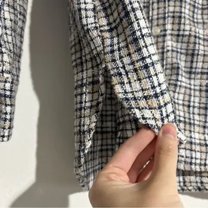 Abercrombie & Fitch Plaid Oversized Button Front Shirt Jacket Small thumbnail 4