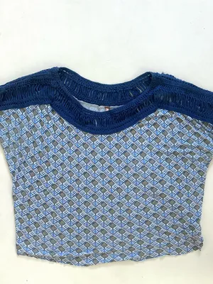 Free People Crochet Grunge Boho Top thumbnail 4