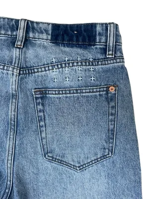 Ksubi Women's Brooklyn Straight Leg Jeans in Lifetime Wash Size 26 Gently Used thumbnail 5
