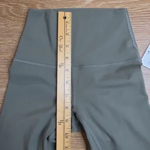 lululemon Align High-Rise Crop 23 Leggings Women 0 Army Green NWT Nulu Yoga thumbnail 7