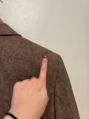 Vintage brown/beige blazer Brown thumbnail 9