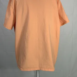 Carhartt Loose Fit Light Orange Peach Workwear Crew neck Pocket Tee Size… thumbnail 10