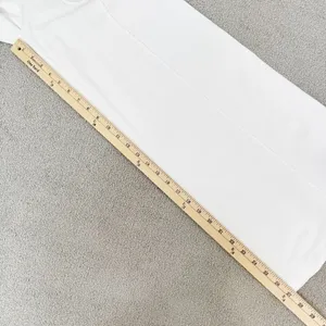 ASOS Collusion 90s Dad Wide Leg Jogger Pants White‎ 6 High Waist Front Seam thumbnail 12