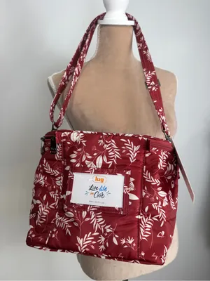 lug Red Floral Lunch Bag thumbnail 4