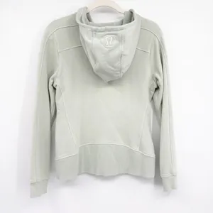 Lululemon Womens Cotton‎ Sea Breeze Cool & Collected Zip Hoodie Jacket Size 6 thumbnail 7