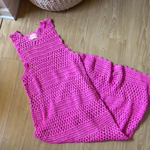 Show Me Your Mumu X Barbie Pink Crochet Dress thumbnail 2