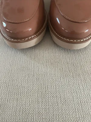 Naturalizer Adiline leather slip-on loafer,Hazelnut brown patentSize 9.5W, NWOT thumbnail 7