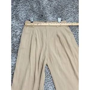 Halara Flex High Waisted Pocket Wide Leg Work Pants Preppy Women’s Size L thumbnail 10