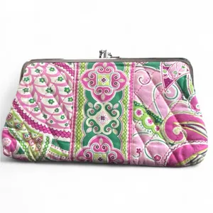 Vera Bradley Colorful Quilted clasp Clutch wallet. thumbnail 2