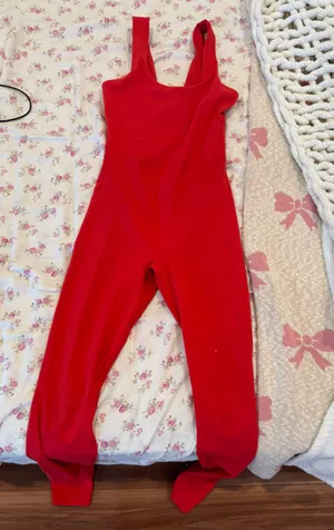 Workout jumpsuit Red thumbnail 1
