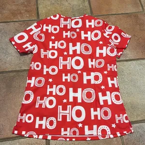 Tipsy Elves Holiday Scrubs Top thumbnail 5