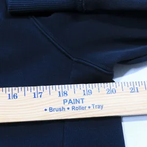 Athleta Cozy Karma 1/4 Zip Hoodie Women Medium Black High Low Hem Thumbhole Top thumbnail 5