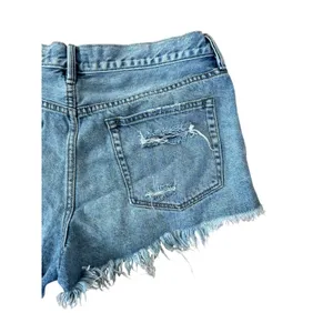 WE THE FREE People Loving Good Vibrations Cut Off Denim Shorts Distressed Sz 31 thumbnail 8