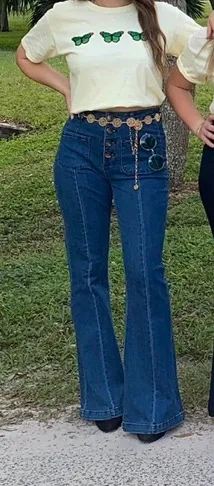 Copper Closet Flare Jeans thumbnail 1