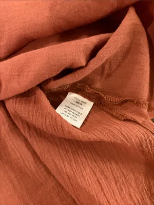 New With Tags Grade and Gather Cotton Top Sz M thumbnail 5