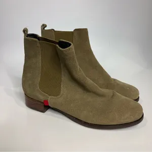 Marc Joseph New York Union tan suede ankle boots‎ pull on women’s size 7 casual thumbnail 3