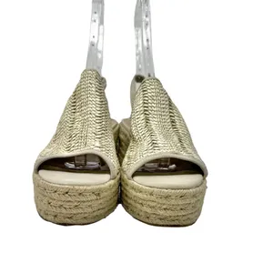 Steven By Steve Madden Courage Jute Espadrille Wedges Taupe Size 10 thumbnail 6