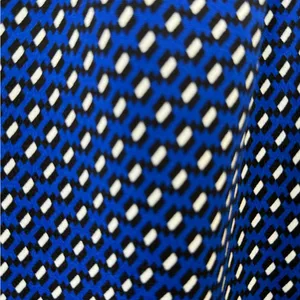 Choices Blue and White‎ Geometric Sleeveless Top thumbnail 3