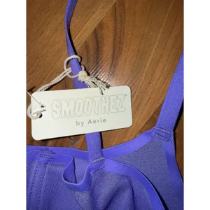 Aerie Smoothez Balconette Bra Women 34B Purple NWT Mesh Underwire Unlined thumbnail 3