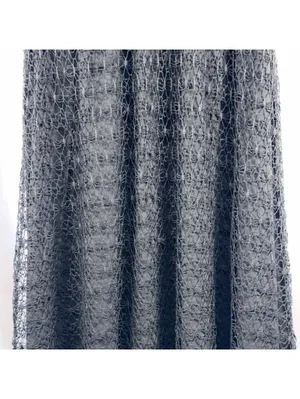 Lapis Women’s Black Crochet Lace Maxi Skirt Size M Boho Tiered thumbnail 3
