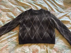 Brown sweater Zara thumbnail 1