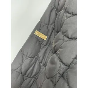 Laundry by‎ Shelli Segal Black Puffer Jacket Removable Hood Trim Women’s XL thumbnail 4