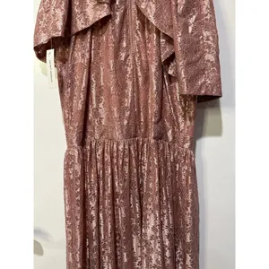 For Love & Lemons Shai Maxi Dress Dusty Pink Size Medium NWT Feminine Romantic thumbnail 13