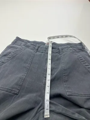 Faherty Womens Size‎ 29 Grey Gray Straight Leg Pockets Cargo Pant WBS2223 FLAW thumbnail 10