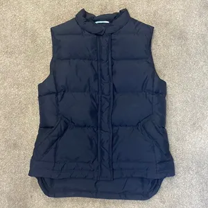 J. Crew Navy Blue Full Zip Down Puffer Vest Size S thumbnail 1