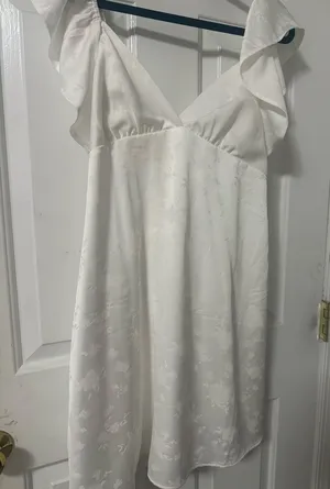 Altar'd State Mini Dress White Medium thumbnail 1