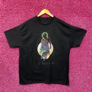 Dune SciFi Movie Character Paul Fremen Arrakis Sandworm T-Shirt XL thumbnail 1