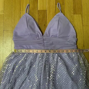 SheIn Purple sequin mini dress thumbnail 7