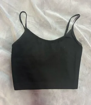 Wild Fable Black cropped tank thumbnail 1