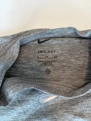 Nike Women’s Long-Sleeve Training Tee - Gray thumbnail 3