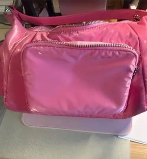 Wild Fable pink bag with zipper pockets thumbnail 1