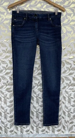 Brunello Cucinelli Dark Wash Skinny Jeans IT 42 US 6 Luxury Quiet Luxury Core thumbnail 1