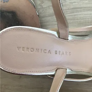 Veronica‎ Beard Silver Heeled Sandals thumbnail 6