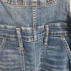 Madewell Denim Overalls‎ Women's Size S Light Wash Stretch Skinny Jeans thumbnail 3