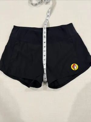 BUC-EE’S Women’s Black Athletic Shorts with Logo Patch thumbnail 5