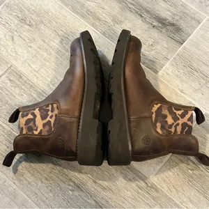 Ariat Fatbaby Everlon Leopard Western Women’s Brown Boot US 6.5 Rodeo Cowgirl thumbnail 4