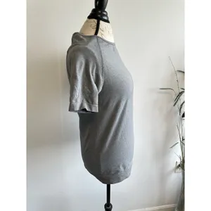 Gymshark‎ Vital Seamless 2.0 T-Shirt Tee Womens 2XL Smokey Grey Marl Crew thumbnail 2
