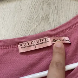 Juicy Couture Y2K Tshirt all hail jucy rhinestone graphic womens Pink (small) vintage thumbnail 2