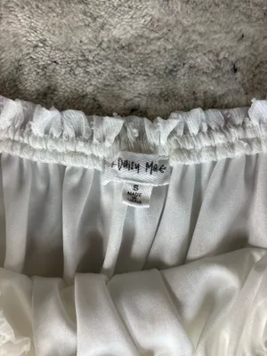 Off the shoulder white dress thumbnail 3