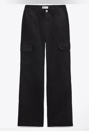 straight leg cargo pants thumbnail 1