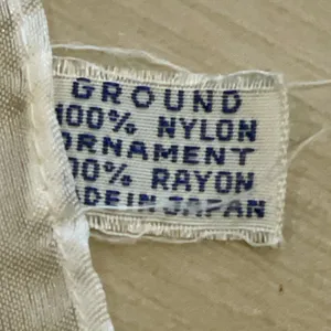 Vintage Canada Niagara Falls Sheer Scarf Made in Japan Souvenir 25" thumbnail 5