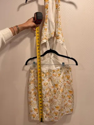 Anthropologie Significant Other Halter Mini Dress Rosalie Floral Print Size 4 thumbnail 11