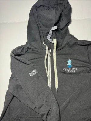 Vuori Performance Black Zip-Up Hoodie thumbnail 4