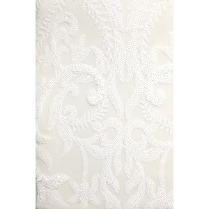 Lulus Want To Wow White Sequin Cutout One-Shoulder Bodycon Mini Dress XL NWT thumbnail 4